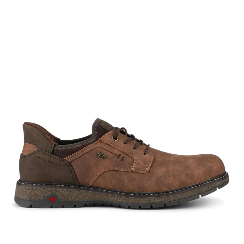 Relife Wide Fit Lace-Up Shoes - RELIF42000 / 327 804 - Tan