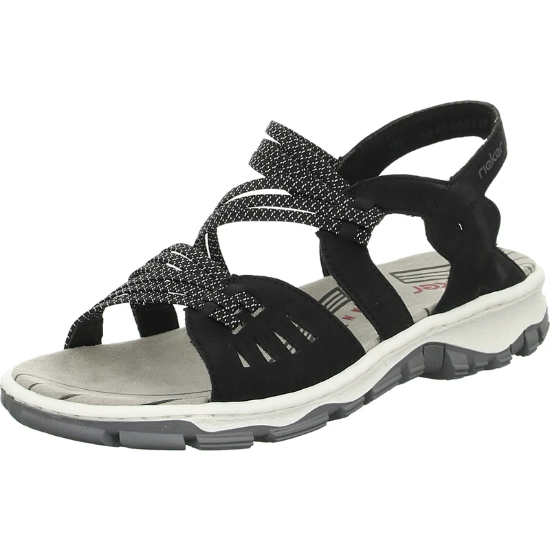 Rieker Sportliche Sandalette bis 30mm Sohlenhöhe