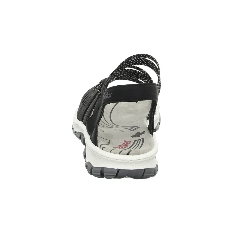Rieker Sportliche Sandalette bis 30mm Sohlenhöhe