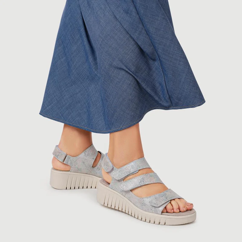 Chunky Touch-Fasten Sandals - WOIL41060 / 327 299 - Multi