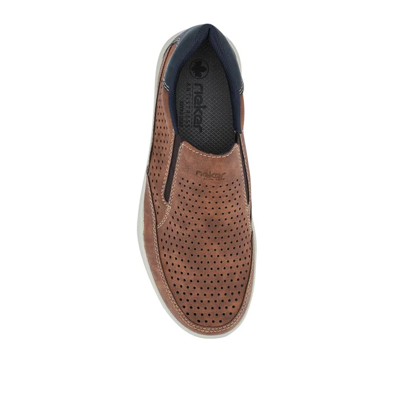 Extra-Wide Slip-On Shoes - RKR41535 / 326 935 - Brown