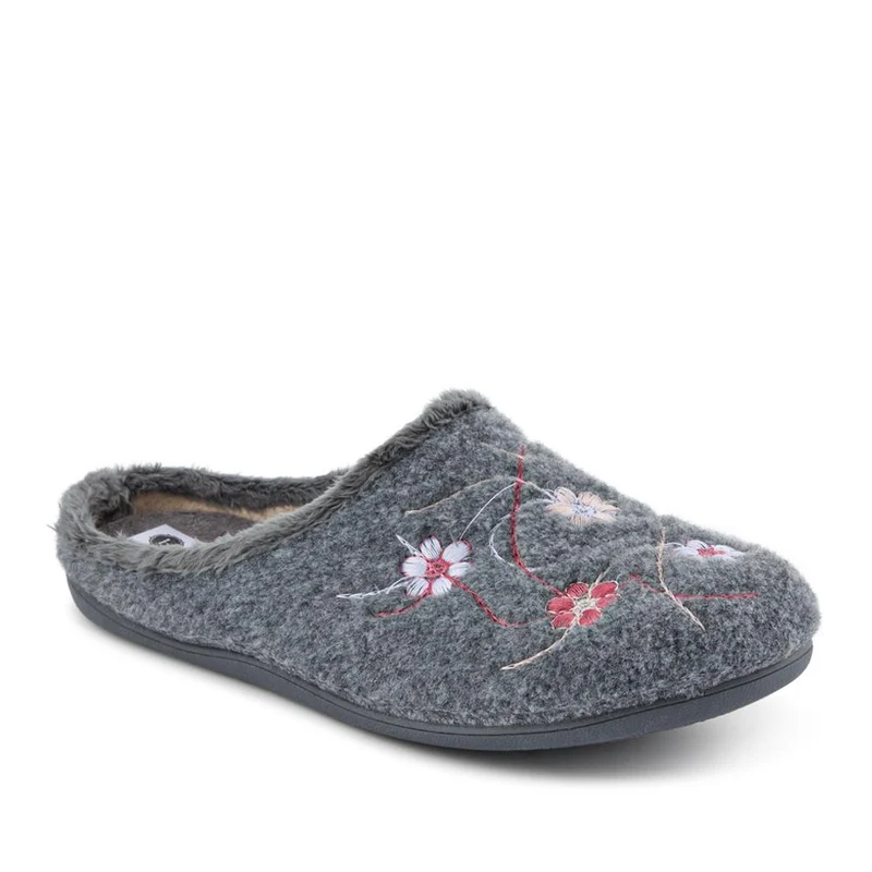 Floral Pattern Mule Slippers - BONAD42001 / 328 336