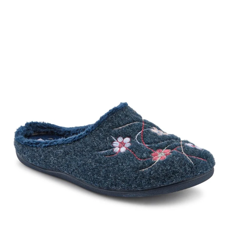 Floral Pattern Mule Slippers - BONAD42001 / 328 336