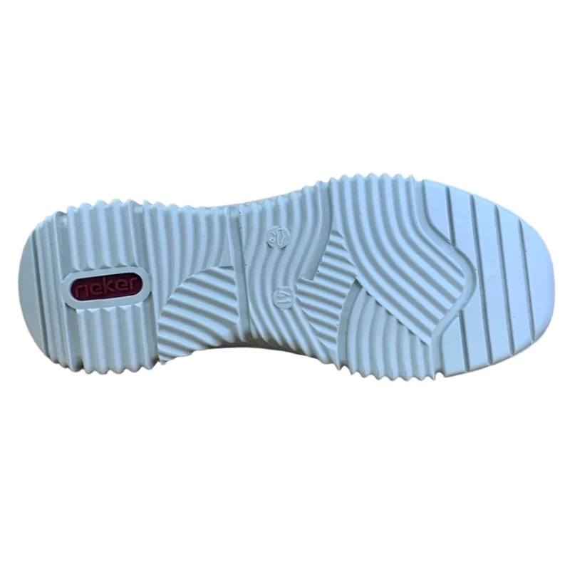 Rieker Modische Slip-on-Sneaker für Herren – Braun