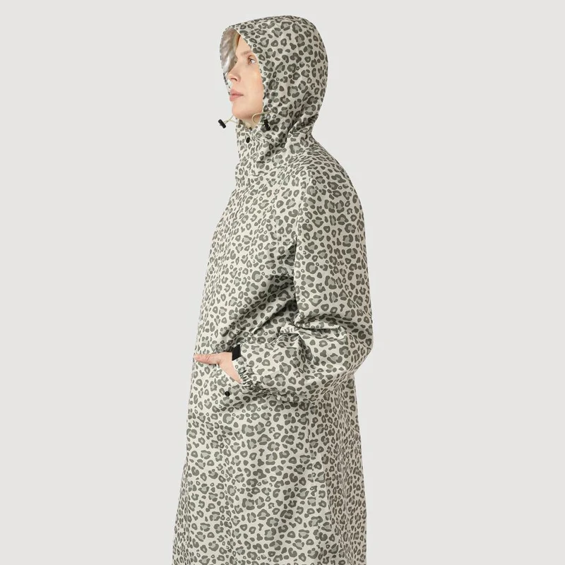Long Rain-Proof Parka Coat - XKL41002 / 327 653 - Soft Olive