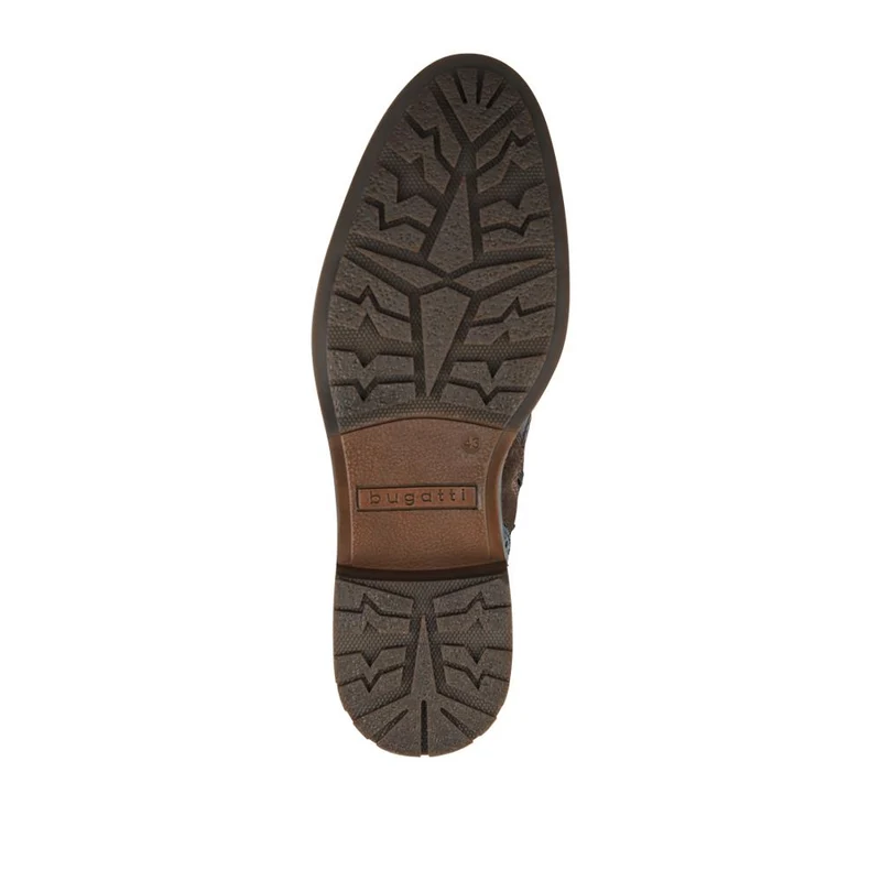 Bugatti Leather Wingtip Boots - BUG42506 / 327 676 - Brown