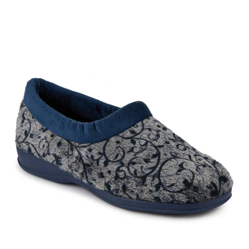 Warm-Lined Full Slippers - ANAT42002 / 328 299 - Navy