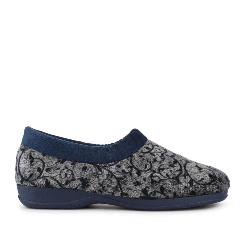 Warm-Lined Full Slippers - ANAT42002 / 328 299 - Navy