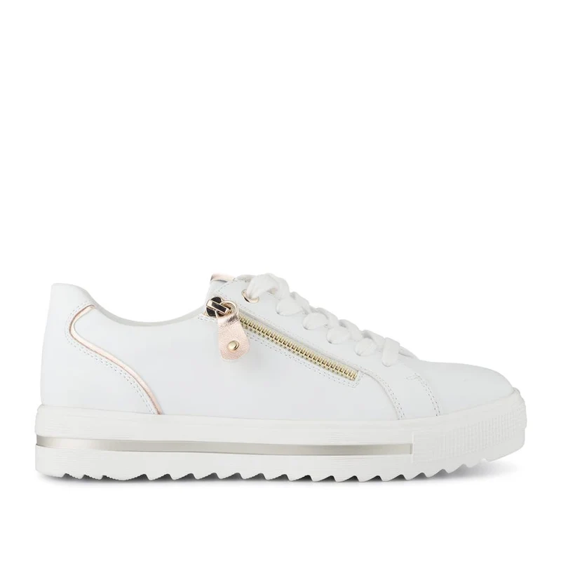 Dual-Fasten Platform Trainers - WBINS41005 / 327 106 - White