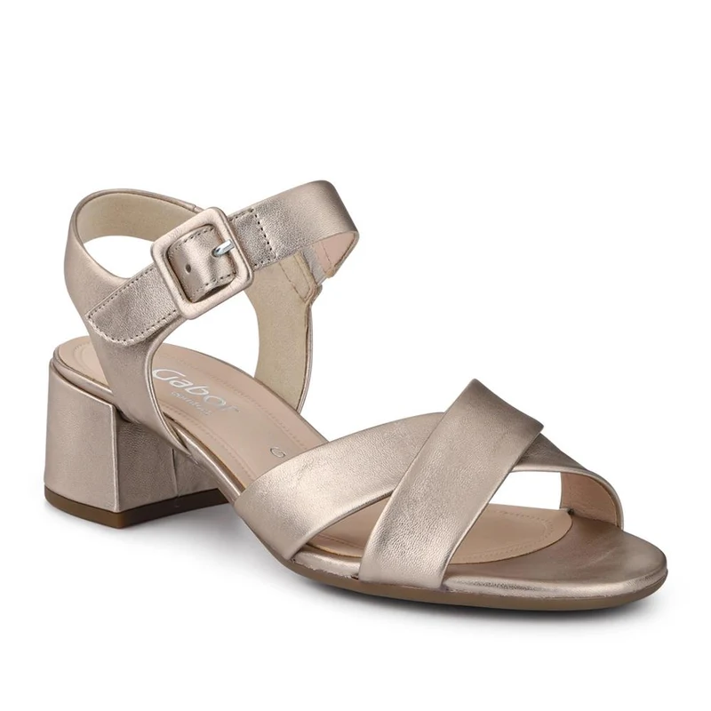 Block-Heeled Smart Sandals - GAB41534 / 327 284