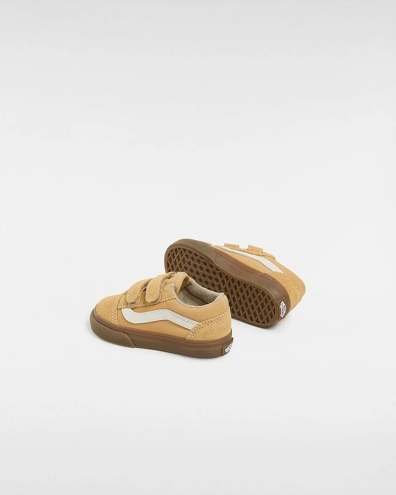 VANS Old Skool V-Turnschuhe für Kleinkinder – Antelope Brown
