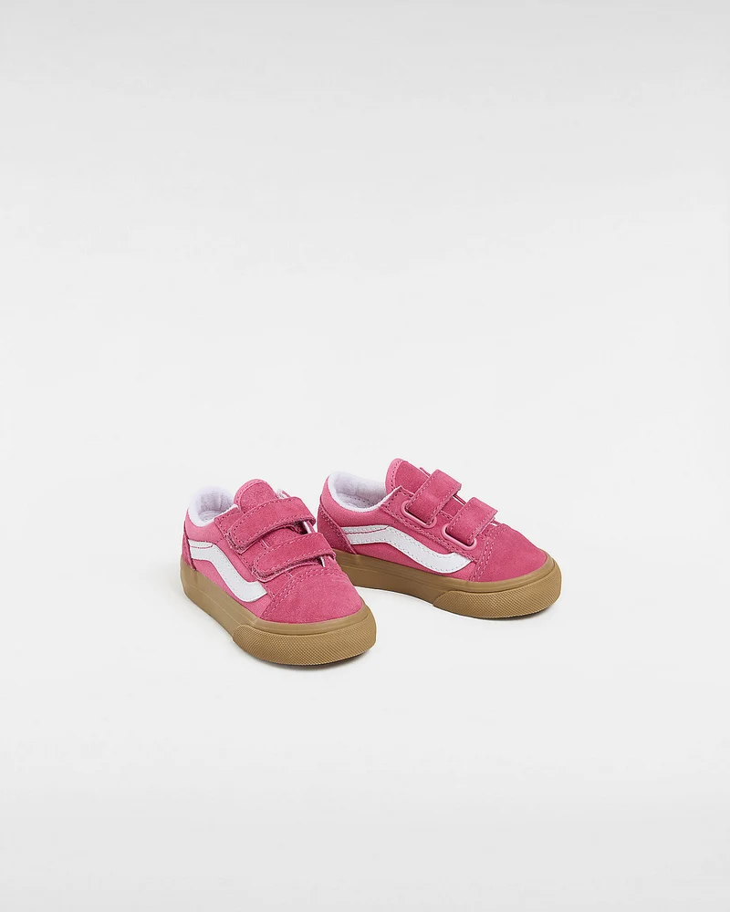 VANS Old Skool V-Turnschuhe für Kleinkinder – Rosa