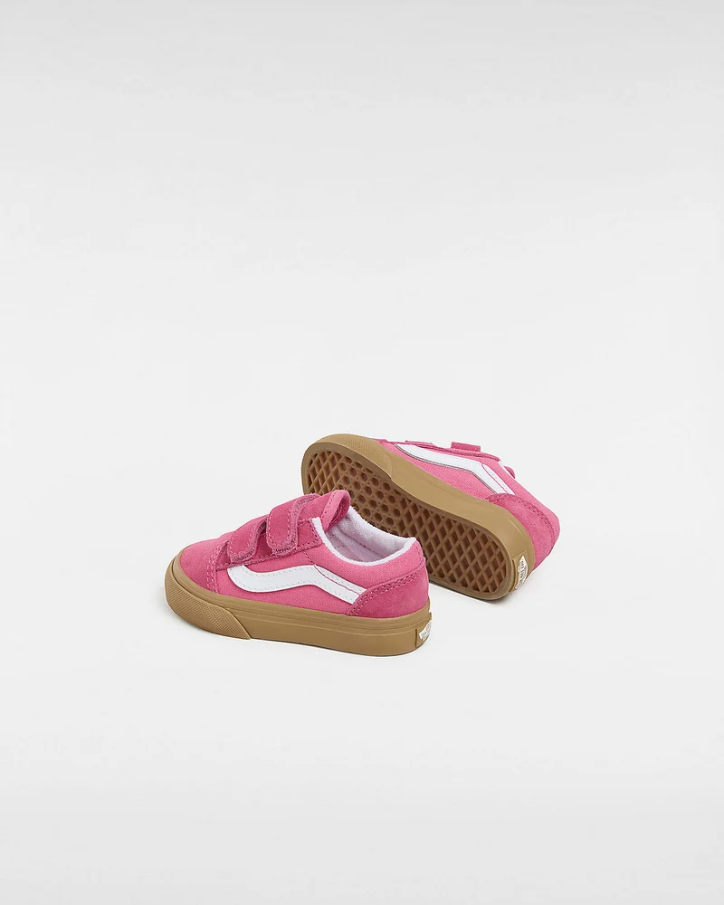 VANS Old Skool V-Turnschuhe für Kleinkinder – Rosa