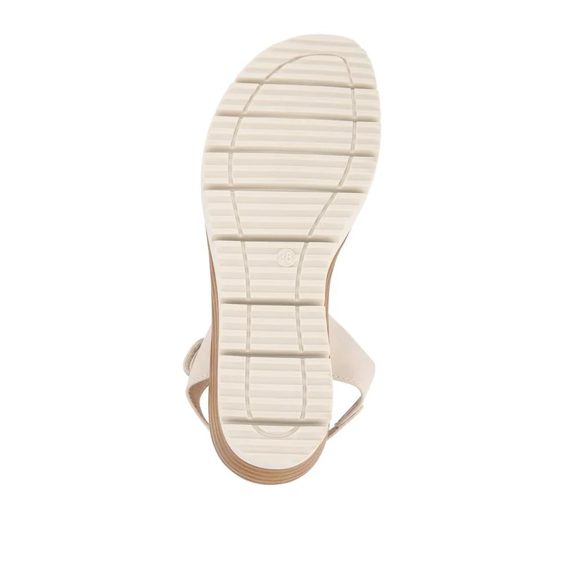 Adjustable Fit Cushioned Sandals - BAIZH41066 / 327 980 - Beige