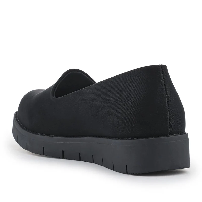 Wide Fit Casual Slip-On Shoes - WBINS42020 / 327 989 - Black