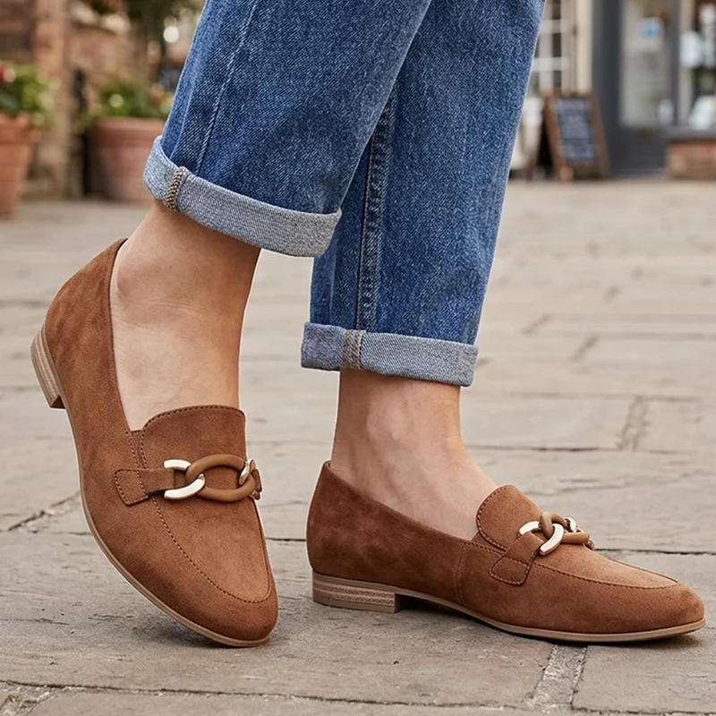 Smart Slip On Loafers - JANSP39015 / 324 891 - Cognac