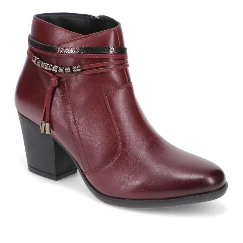 Breathable Leather Ankle Boots - RNB40019 / 326 171