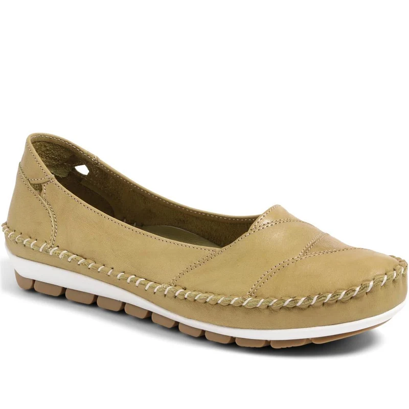 Leather Slip-On Shoes - SIMIN37001 / 323 260