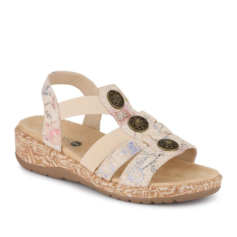 Wide-Fit Floral Sandals - WBINS40272 / 327 450
