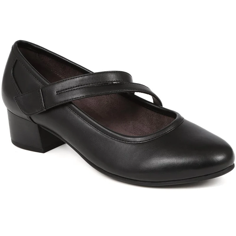 Block-Heeled Mary Janes - JANSP39017 / 325 120