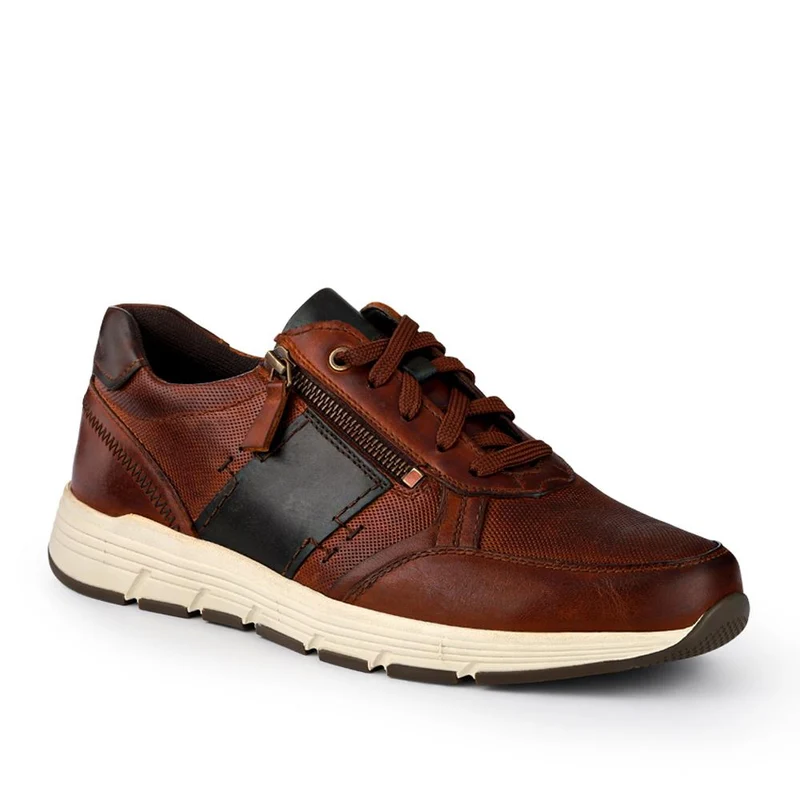 Leather Wide-Fit Slip-Ons - PARK41038 / 327 281
