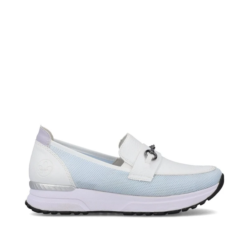 Rieker Modischer Loafer für Damen – Hellblau