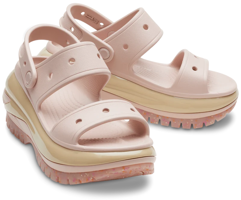 CROCS Unisex Mega Crush Sandale – Pink Clay