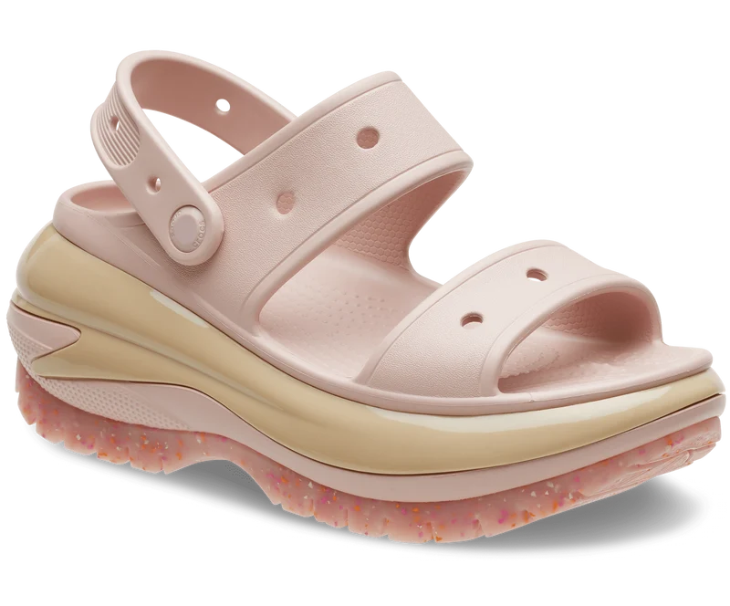 CROCS Unisex Mega Crush Sandale – Pink Clay