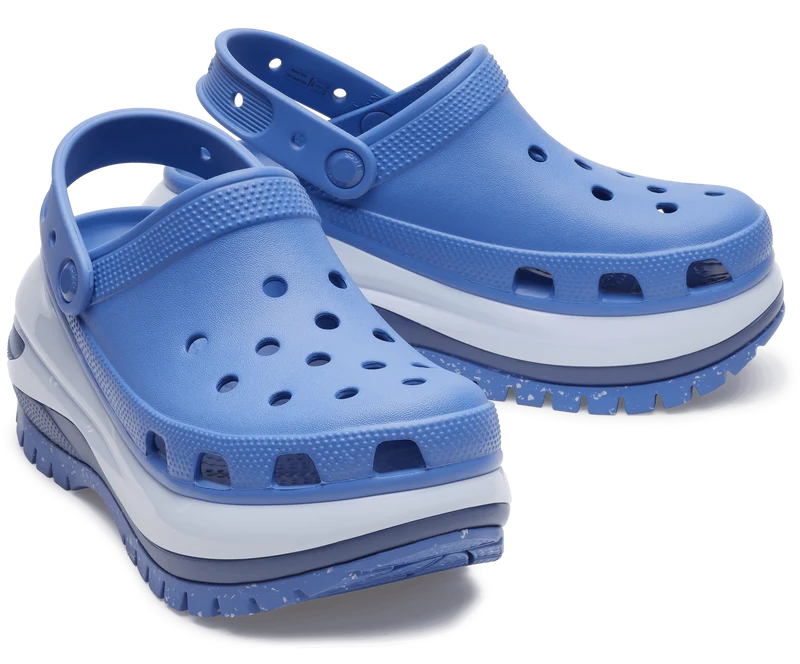 CROCS Unisex Mega Crush Clog – Elemental Blue