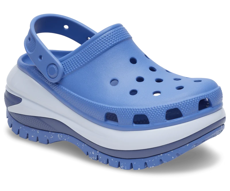 CROCS Unisex Mega Crush Clog – Elemental Blue