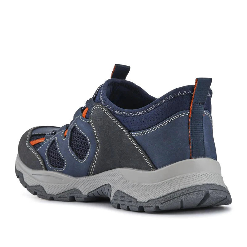 Wide-Fit Sports Trainers - RKR41530 / 326 937 - Navy Multi