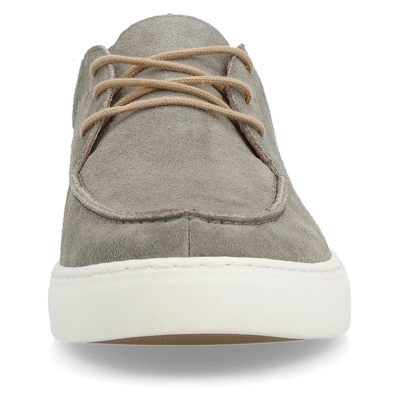 Rieker Herren Evolution Slip-On-Wildleder-Pantoletten – Grau