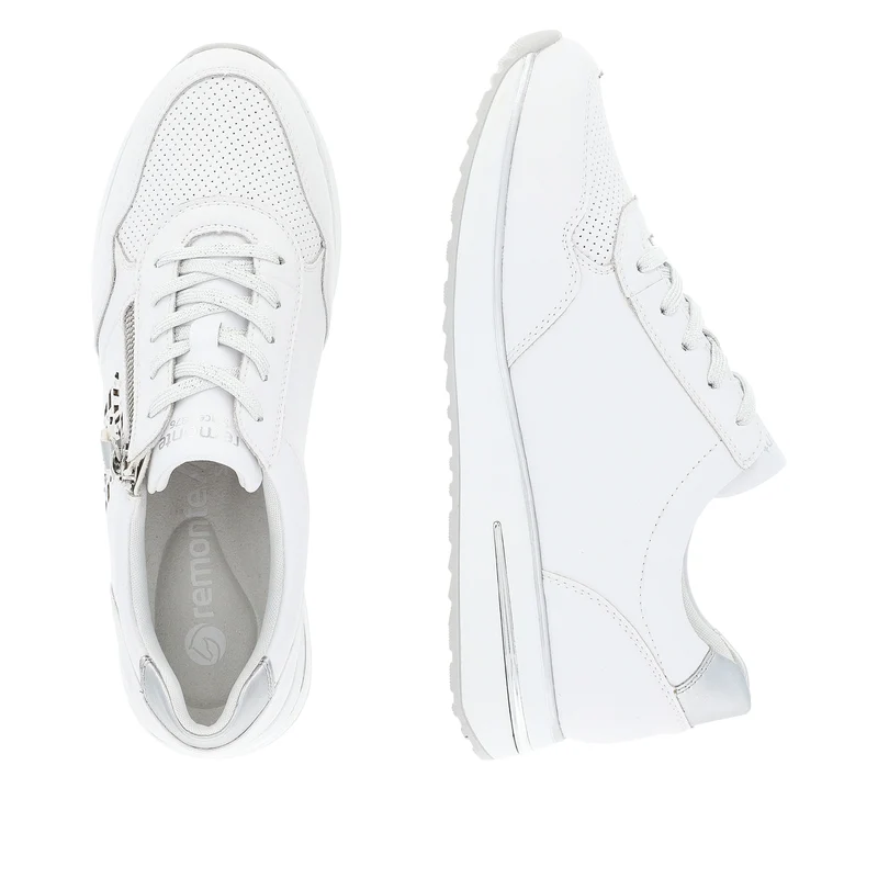 Remonte Modische Damen-Sneaker – Weiß