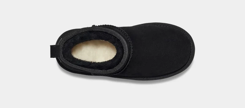 UGG Ultra Mini Plateau-Stiefel für Kinder | Schwarz