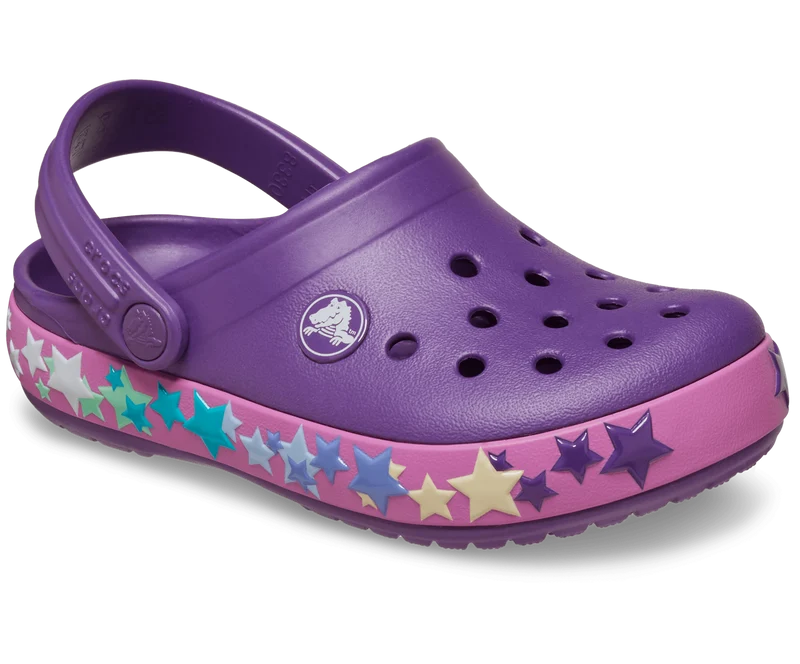 CROCS Crocband Lights Clog für Kinder – Amethyst