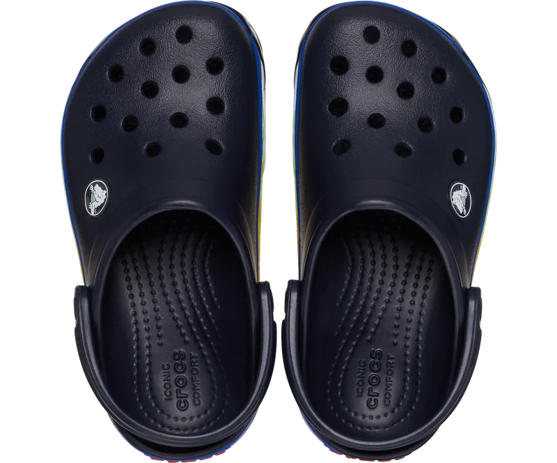 CROCS Crocband Lights Clog für Kinder – Deep Navy
