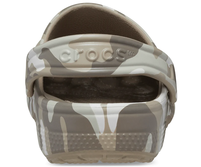 CROCS Klassischer Camo-Clog für Kinder – Pilz