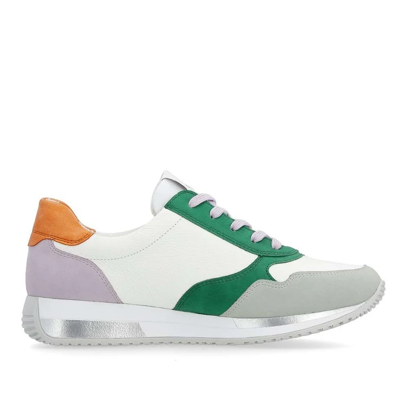 Remonte Modische Damen-Ledersneaker – Weiß