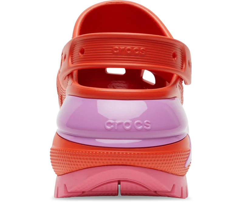 CROCS Unisex Mega Crush Clog – Lava