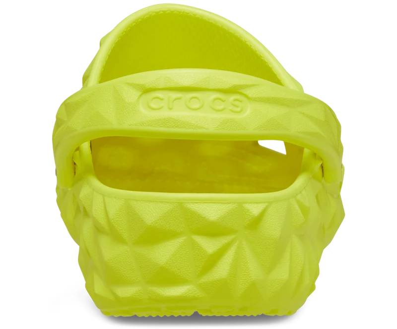 CROCS Klassischer Unisex-Clog mit geometrischem Muster – Acidity