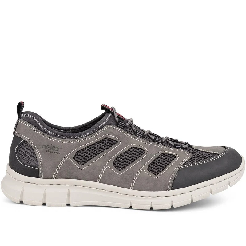 Bungee Lace Trainers - RKR39523 / 325 064 - Grey