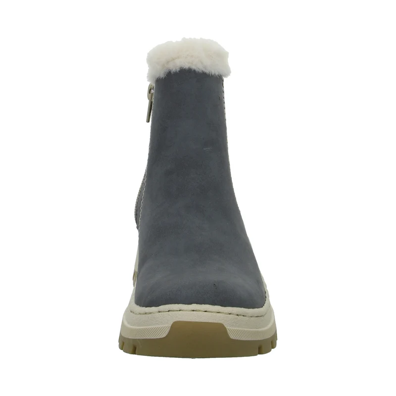 Rieker Schlupf-/Reißverschlußstiefelette Warmfutter bis 35mm Absatz (casual)