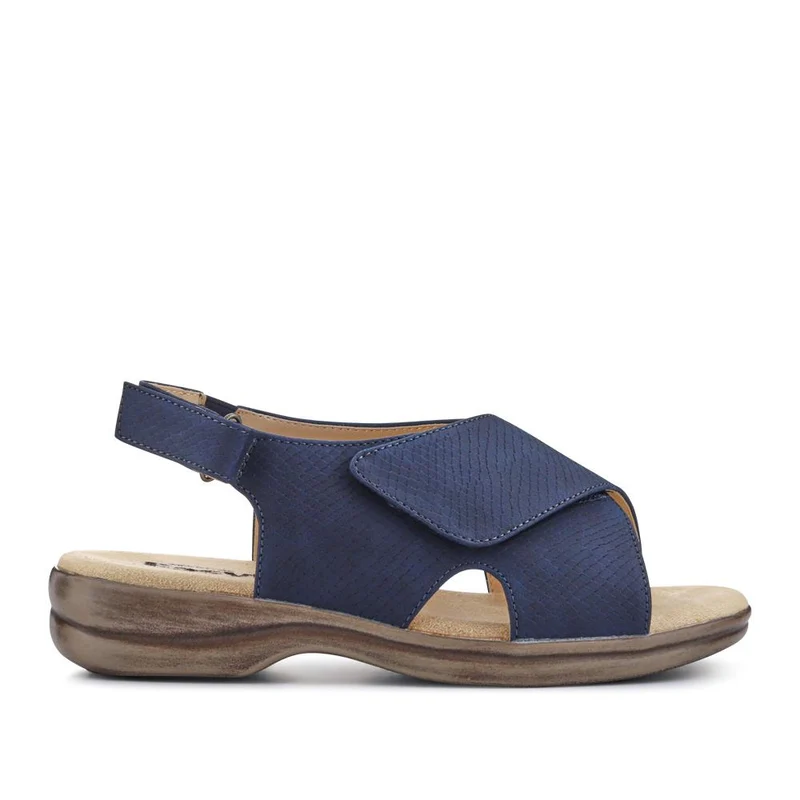 Extra-Wide-Fit Slingback Sandals - CADHA / 327 198 - Navy