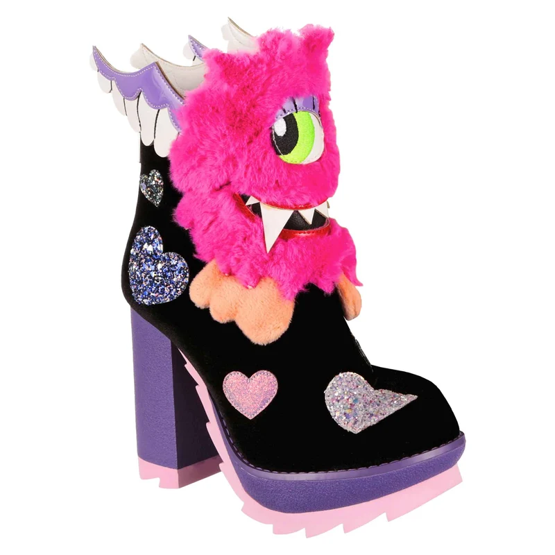 Irregular Choice One Eyed Wonder High Heels für Damen – Schwarz