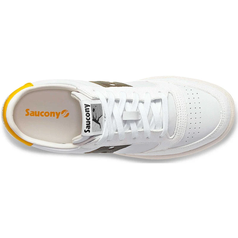 Saucony Herren-Jazz-Court-Sneaker – Weiß/Grün