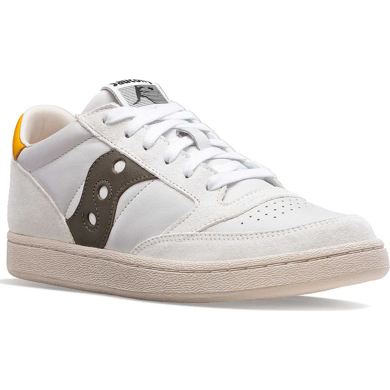 Saucony Herren-Jazz-Court-Sneaker – Weiß/Grün