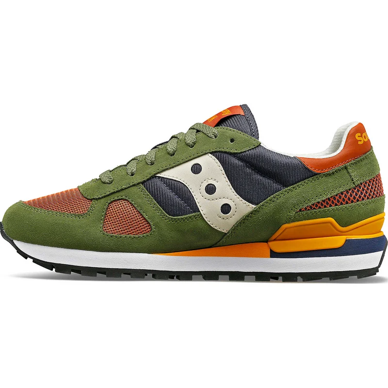 Saucony Herren Shadow Original Trainer – Grün / Marineblau