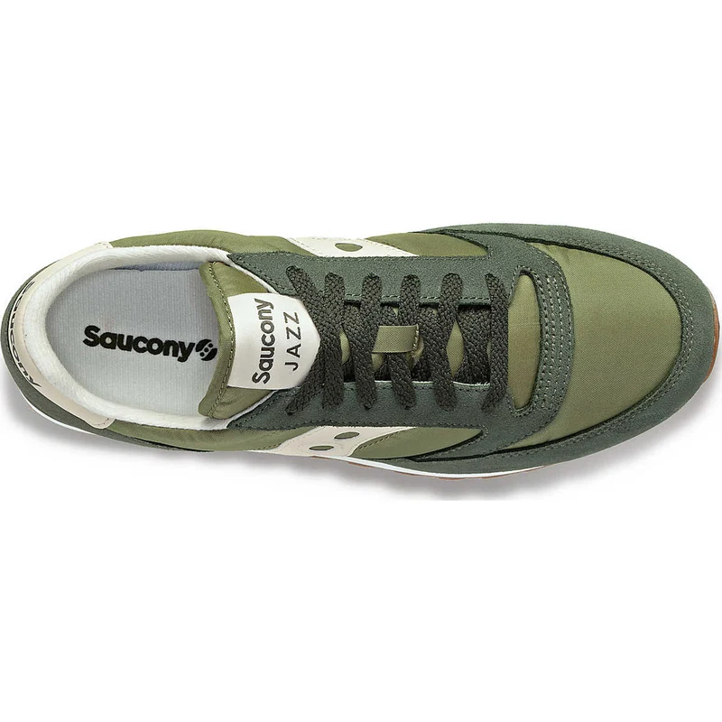 Saucony Herren Jazz Original Trainer – Wald / Creme