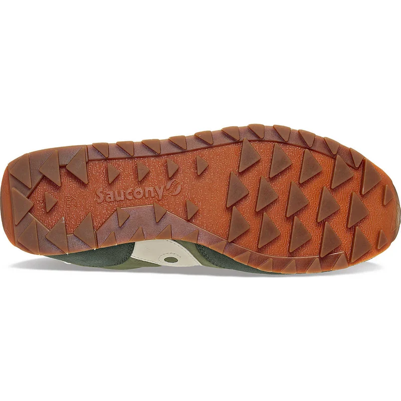 Saucony Herren Jazz Original Trainer – Wald / Creme