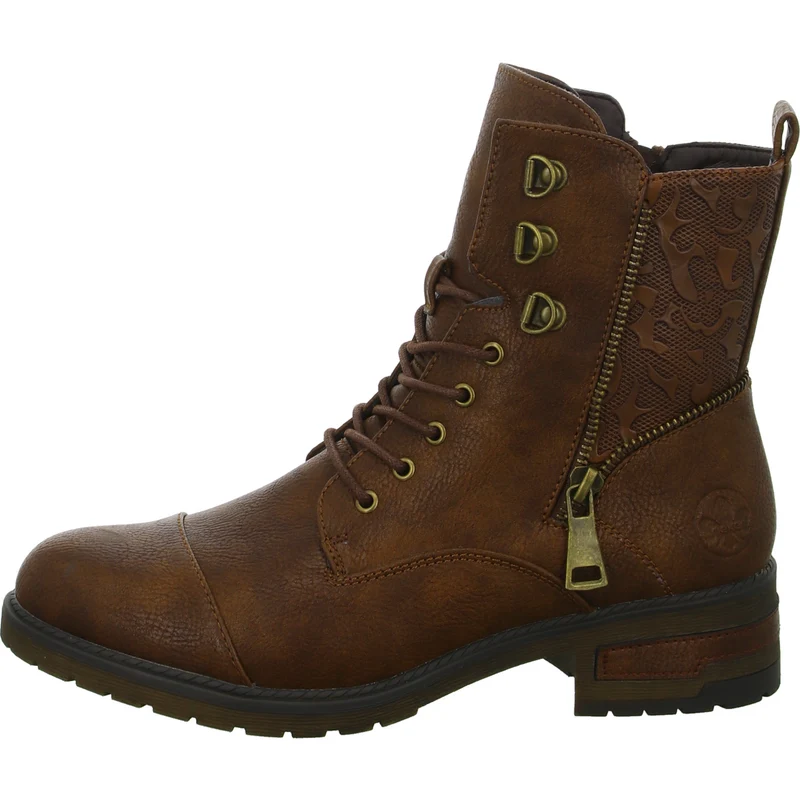 Rieker Schnürstiefelette Warmfutter bis 35mm Absatz (casual)